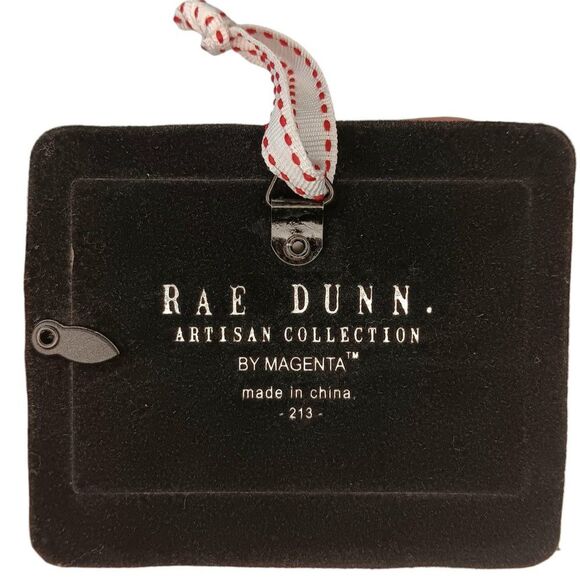 Meowy Christmas Ornament Picture Frame Rae Dunn 3" x 2" - Picture 2 of 2